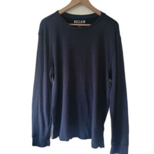 Reclaim Buckle | Men's 100% Cotton Drop Needle Thermal Top XL Basic Pullover